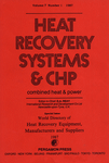 Go to journal home page - Heat Recovery Systems and CHP